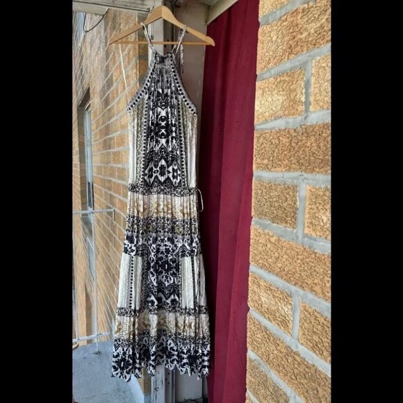 Hale Bob Carly Rayon Maxi Dress small - Picture 11 of 11
